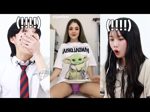 10대 남녀가 충격적인 틱톡 Outfit Change Challenge part.2를 본다면? (틱톡챌린지, tiktok )│우리들의 이야기 [ENG CC]