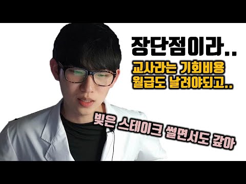 선생님인데 약사가 되고싶습니다#2💊장단점, 페이, 워라밸, 기회 비용