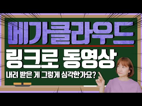 메가클라우드 링크로 동영상을 내려받은 게 그렇게 심각한가요?