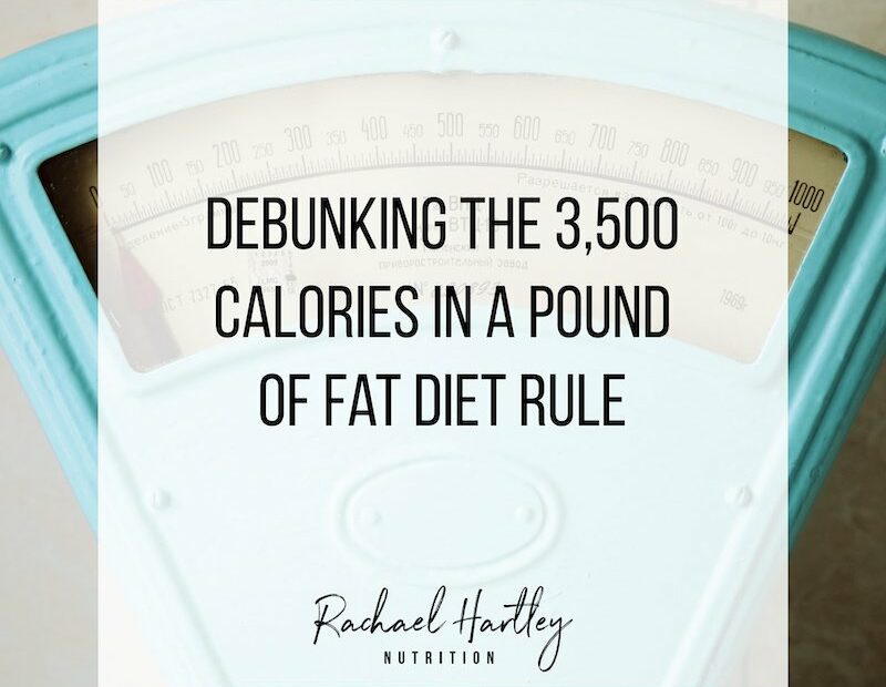 Debunking 3,500 Calories In A Pound Of Fat — Registered Dietitian Columbia  Sc - Rachael Hartley Nutrition