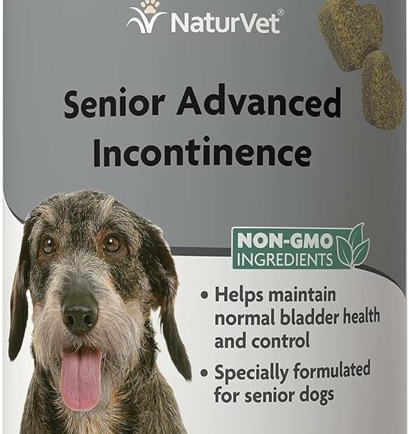 Amazon.Com : Naturvet Senior Advanced Incontinence Dog Supplement – Helps  Support Dog'S Bladder Control, Normal Urination – Includes Synergistic  Blend Of Botanicals – 120 Ct. Soft Chews : Pet Supplies