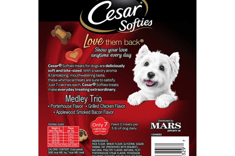 Amazon.Com : Cesar Softies Chewy Small Dog Medley Trio, 6 Oz Pouch (Pack Of  8) : Pet Snack Treats : Pet Supplies
