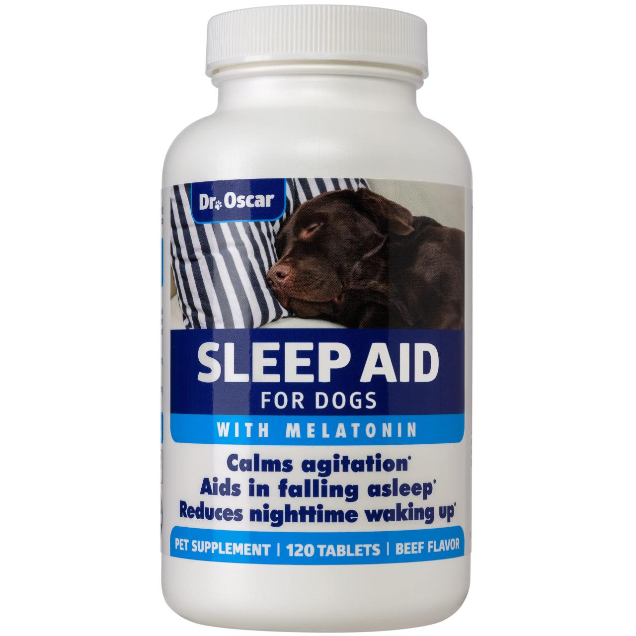 Amazon.Com : Dog Sleep Aid For Dogs, Better Than Melatonin For Dogs Or  Calming Chews For Dog Sleep, Best Dog Sleeping Pills + Dog Melatonin, Dog  Melatonin Treats, 120 Sleeping Pills For