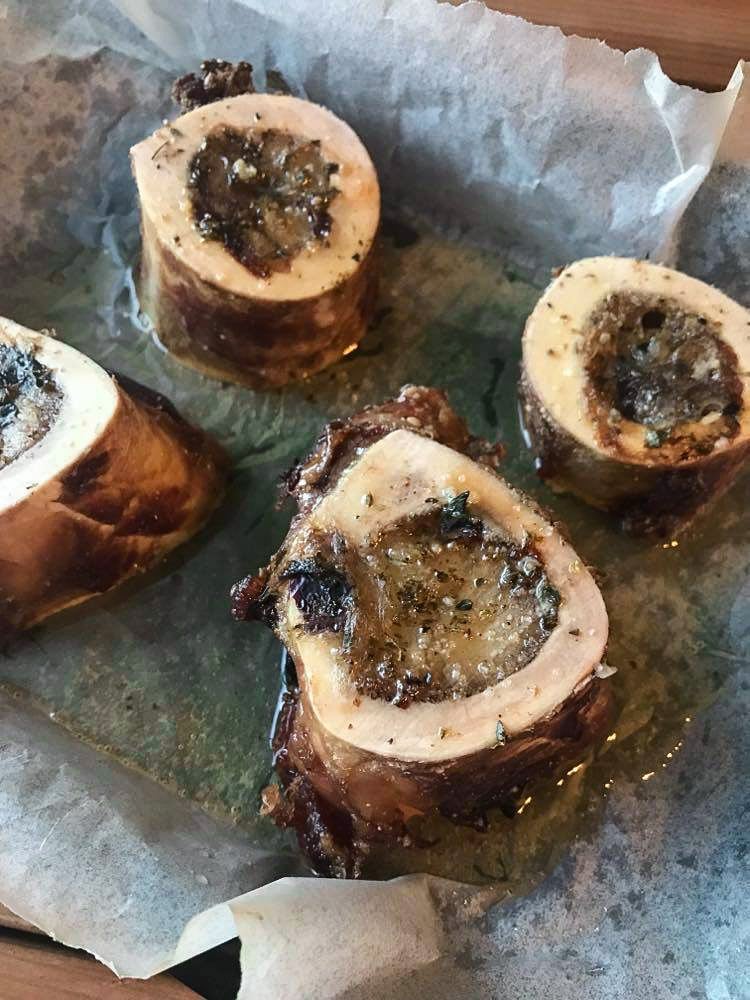 Roasted Bone Marrow - Mia Kouppa