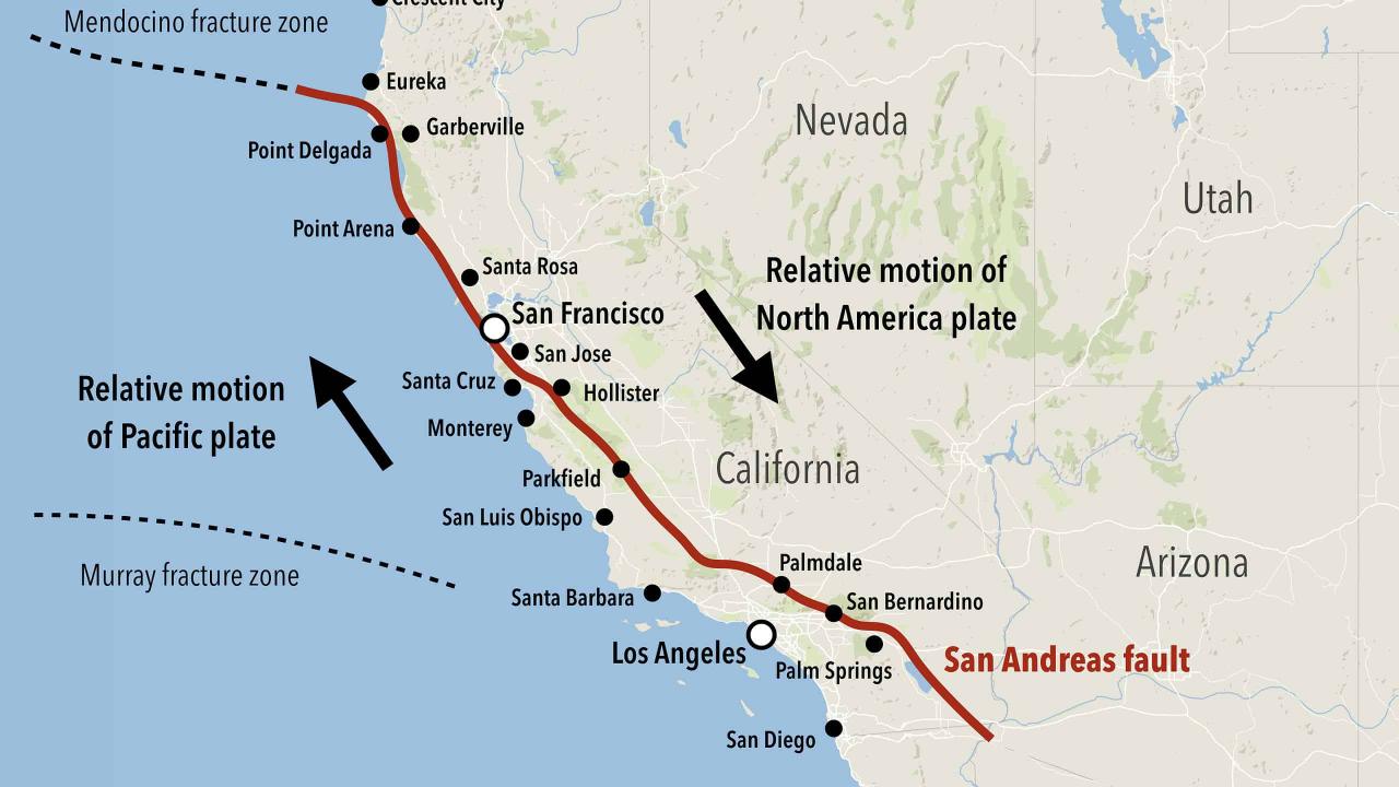 Discover How And When The San Andreas Fault Was Formed - Az Animals