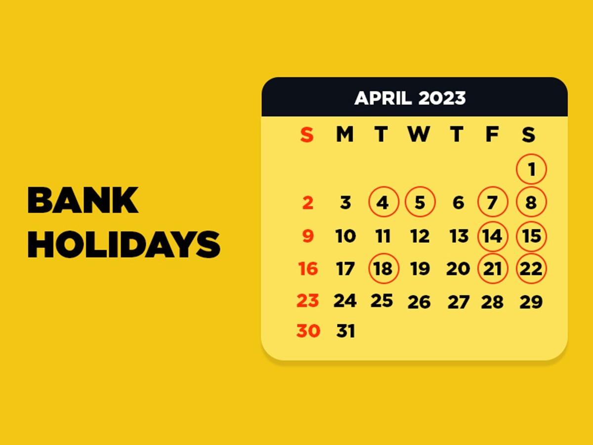 Bank Holidays In April 2023: Banks Will Be Closed For 15 Days In April,  Check Full State-Wise Bank Holiday List