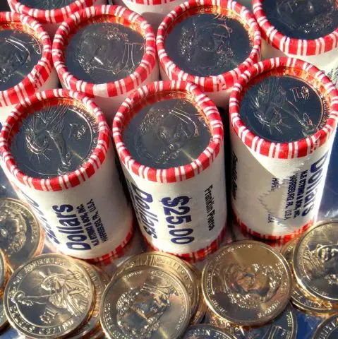 Budget Coin Collecting Idea: Buy Rolls Of Coins From The Bank For Face  Value, Then See How Many Valuable Coins You Can Find In Each Roll (It'S  Called Coin Roll Hunting) |