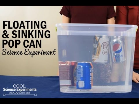 Why Do Some Pop Can Float And Others Sink? - Youtube