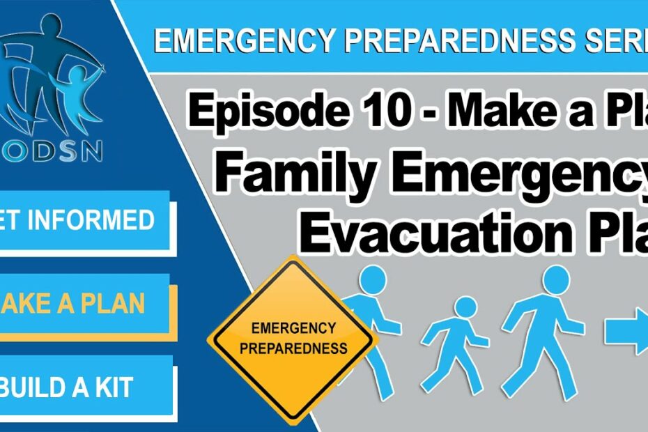 Family Emergency Evacuation Plan | Codsn Emergency Preparedness - Youtube