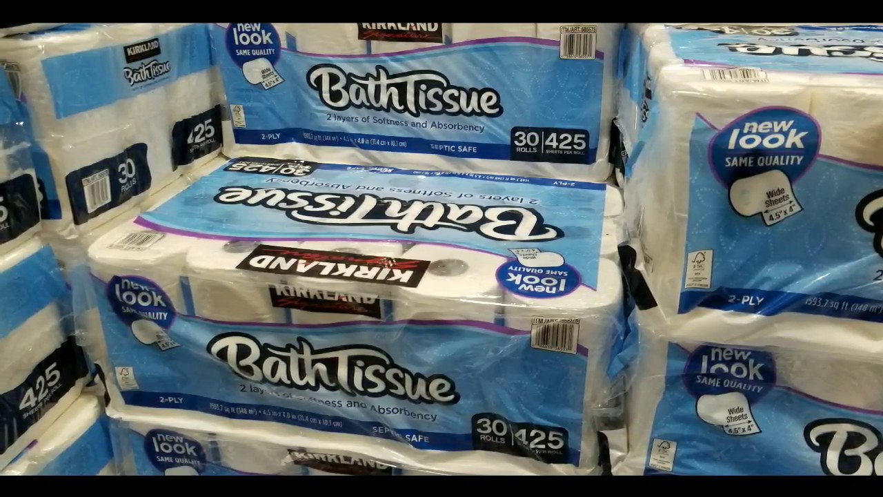 Costco! Bathroom Toilet Paper Rolls! Which One To Buy? -23!!! - Youtube