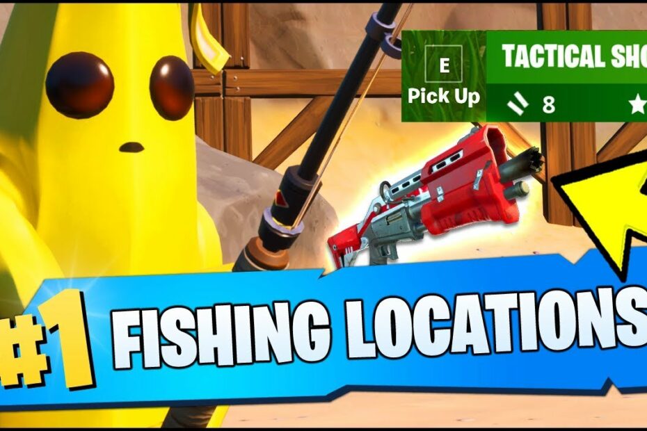 Catch A Weapon Using A Fishing Rod Locations (Fortnite Chapter 2 Season 1  Week 1 Challenges) - Youtube