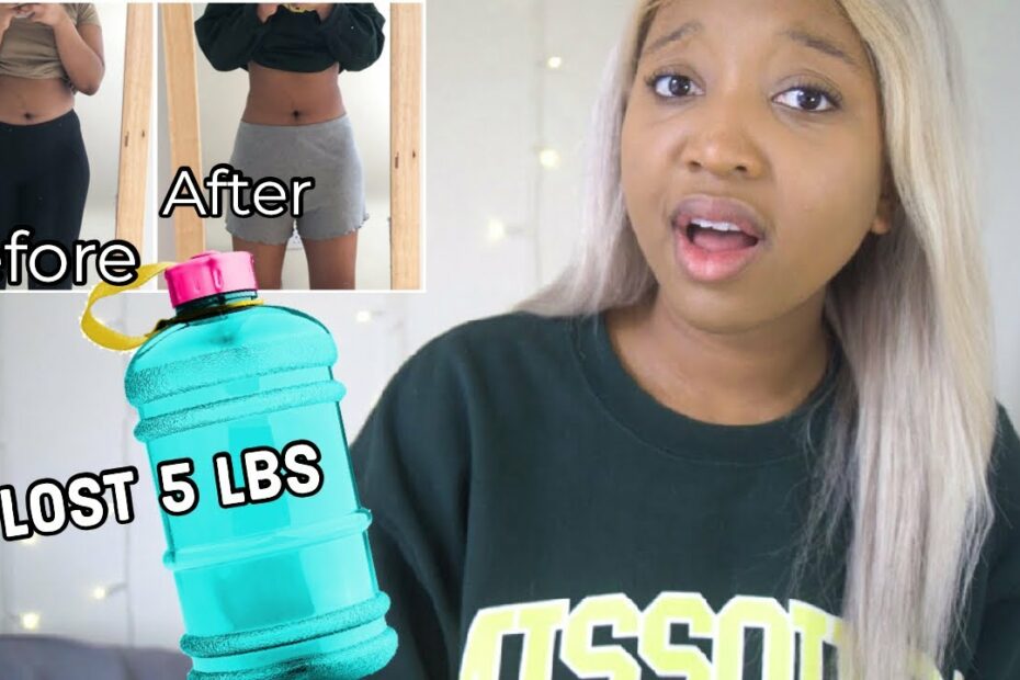 I Drank A Gallon Of Water Every Day For A Week (Weight Loss) + Before &  After Results - Youtube