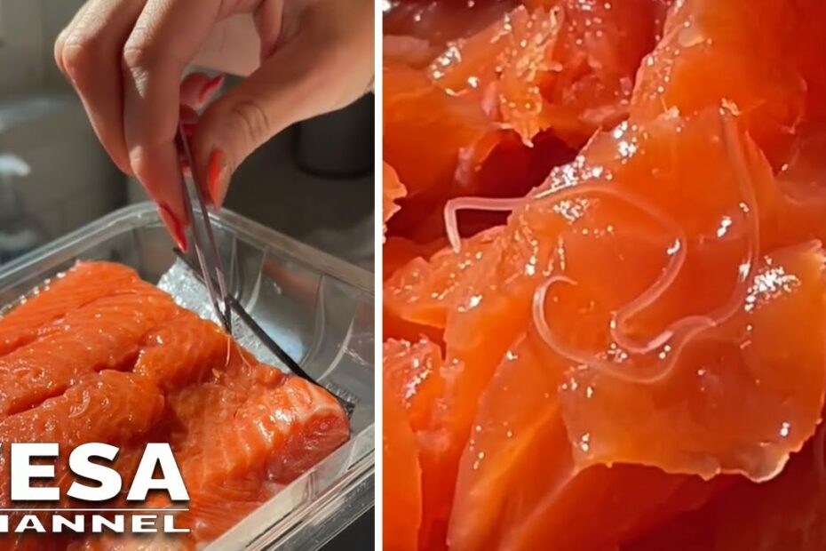 Woman Finds Parasites In Salmon Purchased At Whole Foods - Youtube