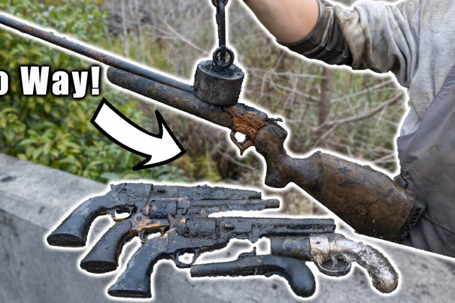 We Found 6 Guns Magnet Fishing The Site Of A Murder-Criminal Evidence  Recovered While Magnet Fishing - Youtube