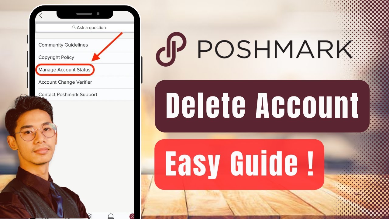 Poshmark - How To Delete Account ! - Youtube