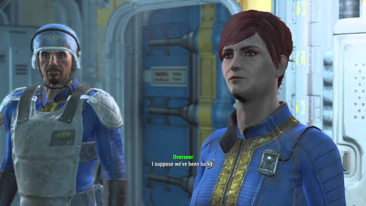 Fallout 4 - Meeting The Overseer Of Vault 81 - Youtube