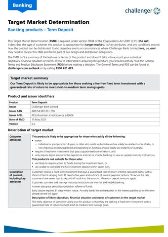 Home Loan - Target Market Determination By Mylife Myfinance - Issuu