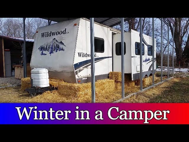 Winter Living In A Camper - Youtube