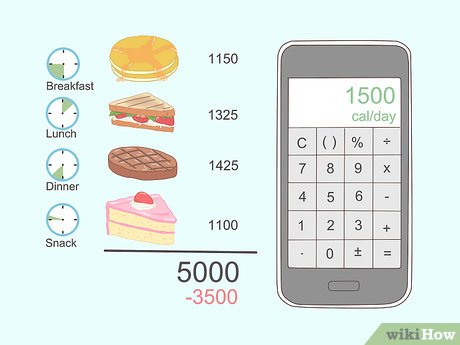 3 Ways To Lose A Pound A Day - Wikihow