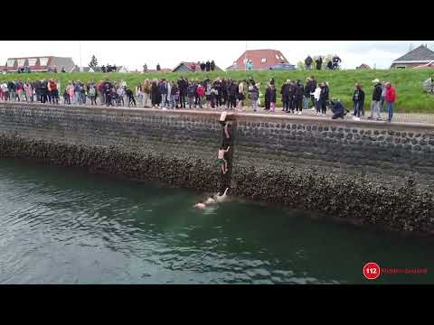 Demonstratie oude sluis Wemeldinge