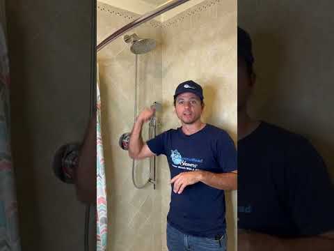 Dual Shower System with Shower Slide Bar