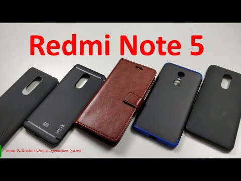 [Part 1] Best Accessories for Xiaomi Redmi Note 5 ! (Back Case & Cover)