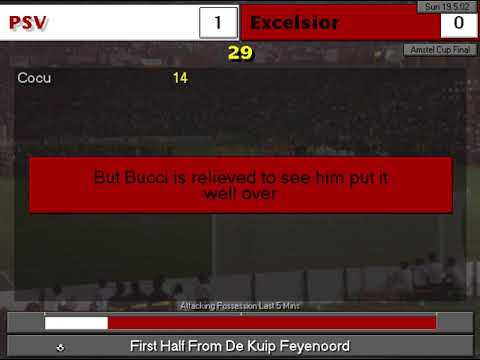 CM97/98 - Amstel cup final - PSV vs Excelsior (Season #5)