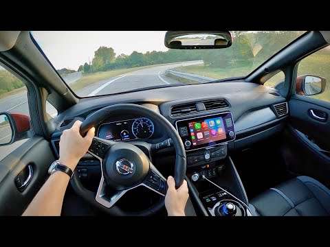 The 2022 Nissan Leaf is still a great EV - POV Driving Impressions