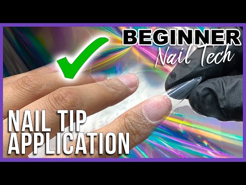 Episode 5 | How to APPLY NAIL TIPS & Choose the RIGHT SIZE for your nails