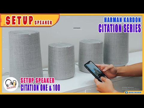 Setup Harman Kardon Citation One & 100 l Siêu Phẩm Trong Phòng !!!