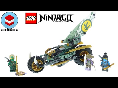 Lego Ninjago 71745 Lloyd's Jungle Chopper Bike - Lego Speed Build Review