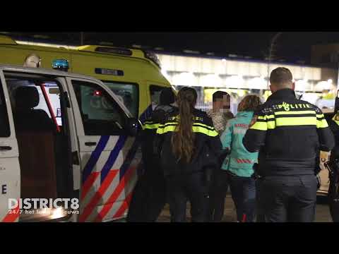 Achtervolging eindigt na crash Laan van Waalhaven Den Haag