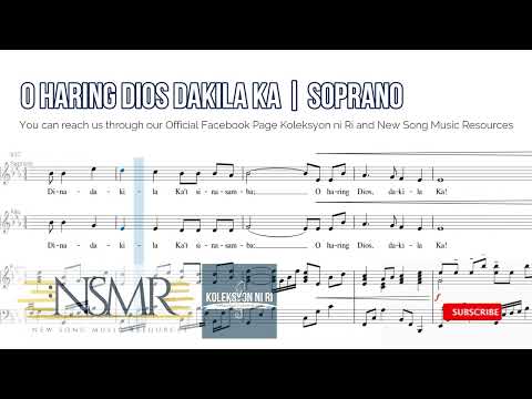 O Haring Dios Dakila Ka | Soprano | Piano