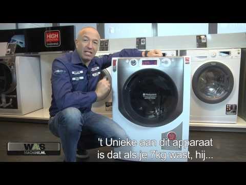 Hotpoint AQD1170D 69 EU/A was-droogcombinatie. Wasdroogcombinatie, A en 1600 toeren van Hotpoint