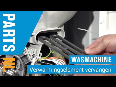 Verwarmingselement vervangen van wasmachine,  PartsNL uitleg