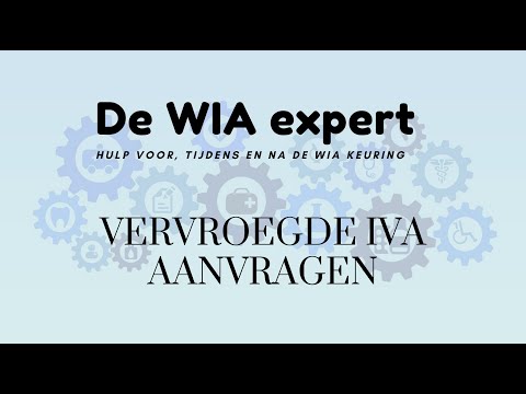 Vervroegde IVA aanvragen