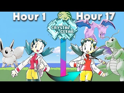 I Spent 24 Hours in Pokémon Crystal Clear (Open World Crystal)