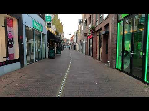 Winkelstraat Van Mandersloostraat in Alphen a/d Rijn