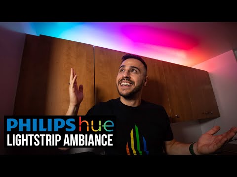 Philips Hue Gradient Lightstrip Ambiance Review