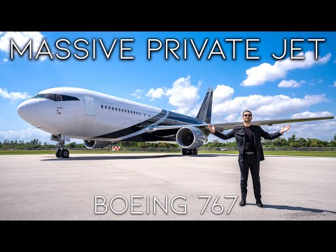 Inside One of The Largest PRIVATE JETS in The World
