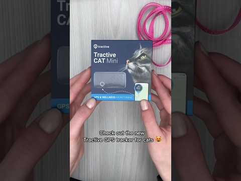 Tractive Cat Mini - GPS for cats😸 #tractivegps #gpsforcats #cats #unboxing #gpstracker #gps #meow