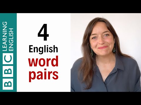 4 Engelse woordparen - Engels in een minuut