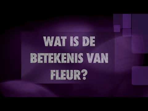 FLEUR naam betekenis en herkomst (Wat betekent de naam Fleur?) #naambetekenis