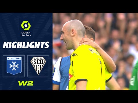 AJ AUXERRE - ANGERS SCO (2 - 2) - Highlights - (AJA - SCO) / 2022-2023