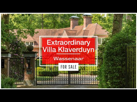 Villa Klaverduyn - A pearl in the Randstad at a dream location in Wassenaar for sale