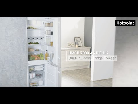 Hotpoint HMCB 7030 AA D F UK Built-in Combi Fridge Freezer