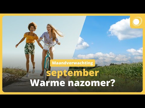 Maandverwachting: het weer in september