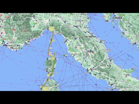 Flight Simulator 2020 Ronde van Italië Etappe 10: Alghero naar Genua