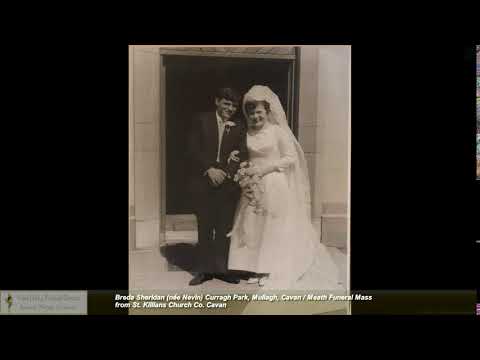 Breda Sheridan (née Nevin) Curragh Park, Mullagh, Cavan  Meath Funeral Mass from St. Killians Churc