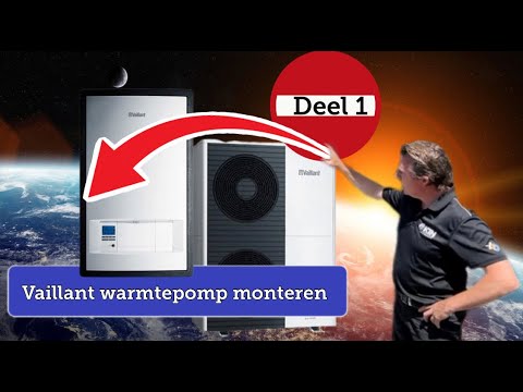 Vaillant warmtepomp monteren deel 1